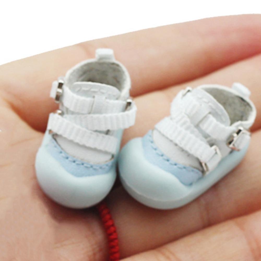 OB11 1/12 Dolls Doll Shoes BJD BJD Doll Shoes Mini Dolls Soft Glue Shoes  Kids Toys