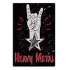 "Let The Music Be Your Master" Music Theme Metal Panel Wall Decor