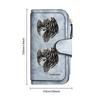 Gothic Owl Pattern Long Wallet Vintage PU Leather Card Holder Fashion Casual Forever Purse