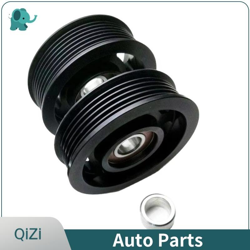 113419A 113419 Supercharger Double Pulley Drive Belt Idler Pulley Set for M113K CLS55 SL55 S55 G55 AMG 2003-2008