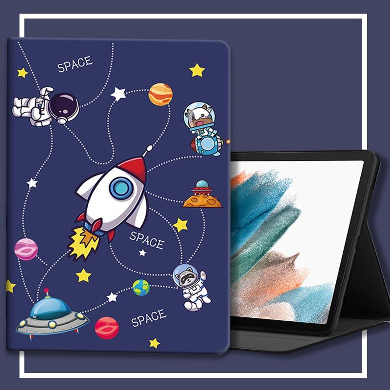 For Xiaomi Redmi Pad 2 Case 11'' Cartoon Pink Cat Print Book Flip Stand Tablet Cases For Redmi Pad SE 11inch Case