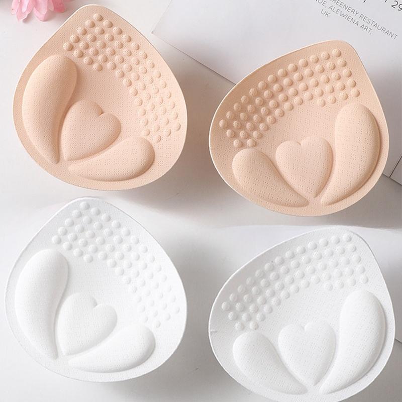 1/2pairs Thick Sponge Push Up Bra Pad Set for Women Invisible Insert Swimsuit Bikini Breast Enhancers Chest Cup Pads Accessories