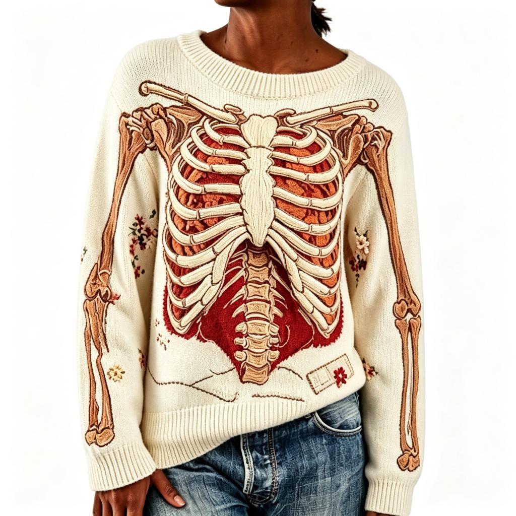 Maglione a collo alto casual a maniche lunghe da donna