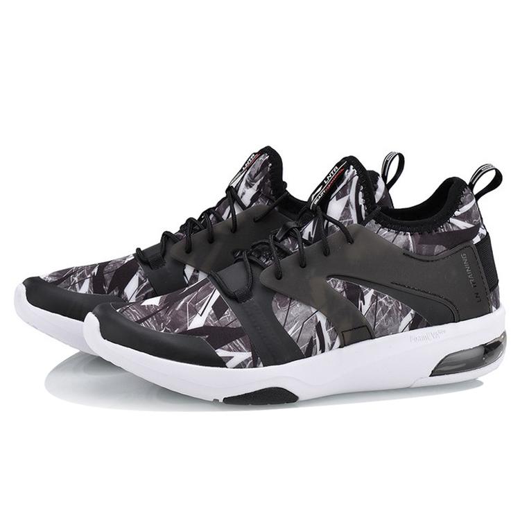 Li Ning Running Shoes Women's Low top Black/White/Gray AFHN006-3