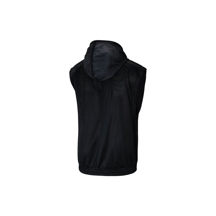 Adidas DM SS Shooter Sleeveless Basketball Hoodie Men Tops Black HE1608