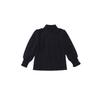 Children's Fleece-Lined High-Neck Base Shirt Winter New Style Girls' Korean Version Lace Long-Sleeve Thickened Top