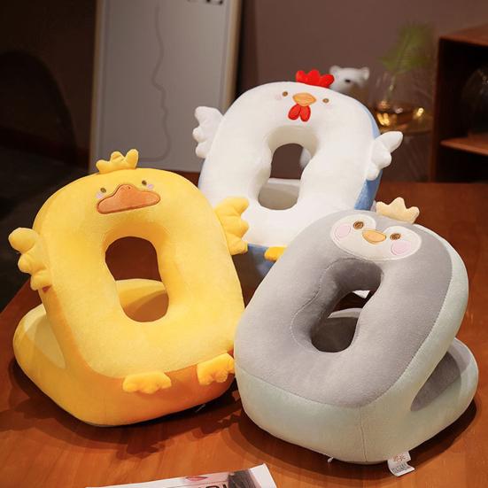 Nap Pillow Fashion Soft Detachable Nap Pillow Cute Duck Shape Lunch Break Neck Support Cushion Lunch Break Pillow Daily Use