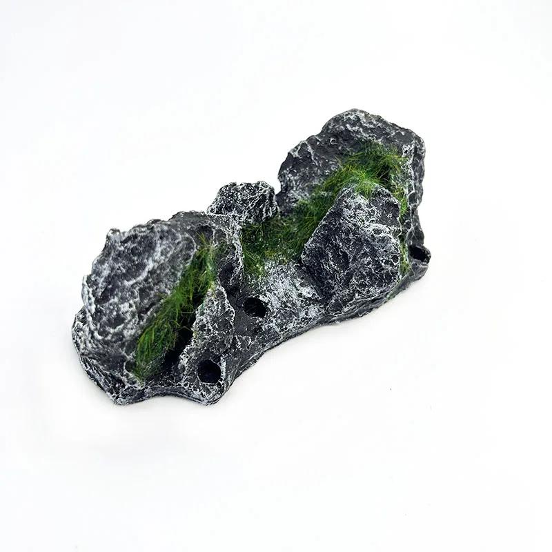 Simulated Stone Aquarium Decor Beautiful Stone Rockery Landscaping Fish Tank Resin Decoration Aquarium Accessories