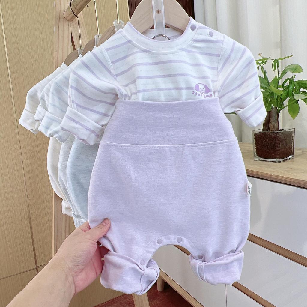 Baby Winter Style 33262: Thickened High-Waisted Soft and Breathable Autumn Pants for Infants and Toddlers