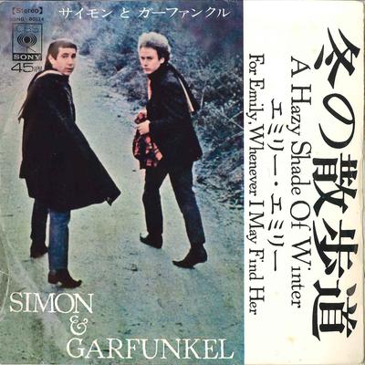 7inch Record SIMON  GARFUNKEL  A Hazy Shade Of Winter  For Emily SONG80114 CBS SONY 1969 Japan Pop Used