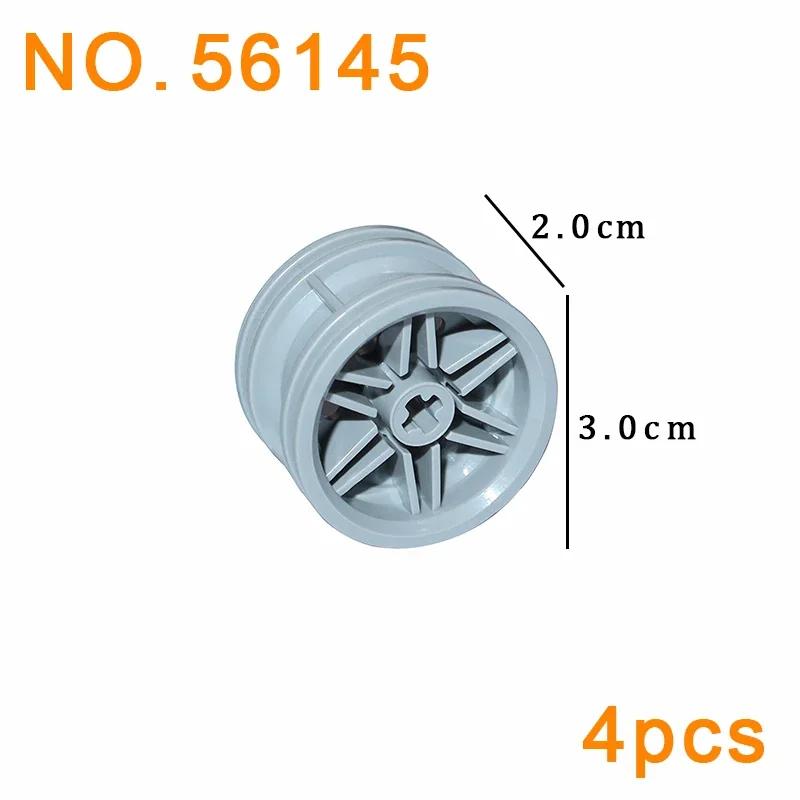 Non-Toxic Building Blocks Link Chain Tank Belt Technical Parts Track Wheels Truck Car Gear Moc Bulk Brick Toys 3711 3873 88323 57520 57519