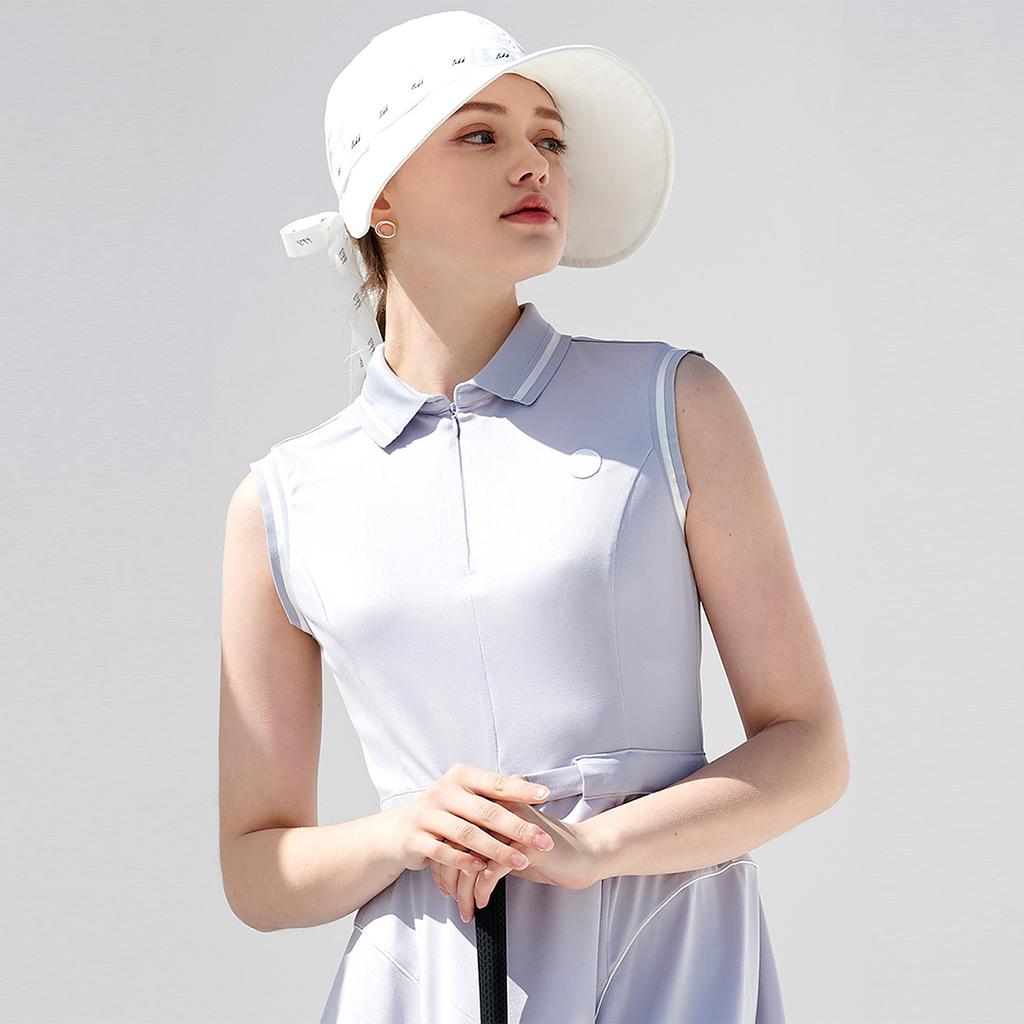 LIKK Backless Ribbon Wide Bucket Hat (White)_L3A1-Hw02K