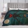 99 Nights In The Forest Game Blanket  Soft Print Plush Throw Blanket For Bedroom Travel Office Flannel Bedspread Bed Cover