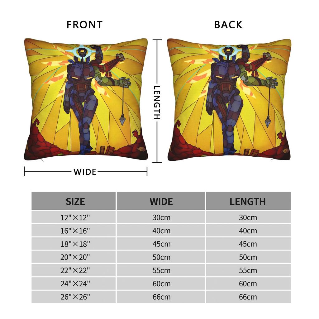 Ultrakill Gabriel Spiel Kissenbezug Vintage Kissenbezug Quadratische Kissenbezüge für Wohnzimmer Sofa