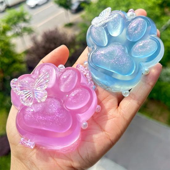 Sensory Stress Toy Cat Paw Relief Toy Giant Kitten Squeeze for Kids Adults Soft Animal Claw Anxiety Reduction