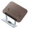 Book Stand Foldable   Book Holder with 360 Degrees  Rotating Base Elastic Clips for Recipe Tablet Laptop