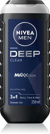 

Nivea Men Deep Shower Gel For Men TU прозрачный