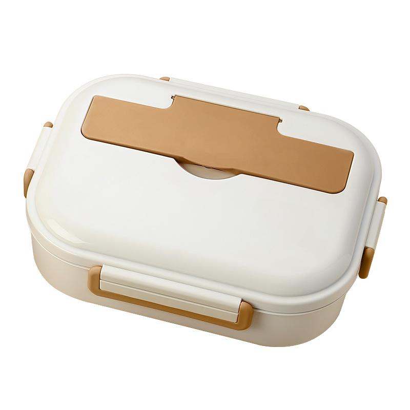 MeyJig Porta Pranzo in Plastica per Microonde Bento Box con Scomparto Contenitore per Alimenti Portatile 1/1.5L