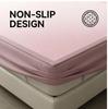 Houndstooth Ice Silk Rattan Cooling Mat, Fitted/Flat Sheet, Washable Comfort Bedding for Summer Bedroom & Dorm