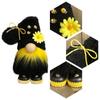 Sunflowers Gnome Bee Elf Plush Doll Faceless Nisse Swedish Dwarf Tomte Decorations Ornaments for Home Garden Decoration