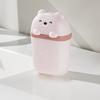 Portasapone portatile a forma di orso dei cartoni animati, scatola di immagazzinaggio sigillata, impermeabile, da viaggio, per la casa, il bagno, il campeggio, la scatola di immagazzinaggio portatile