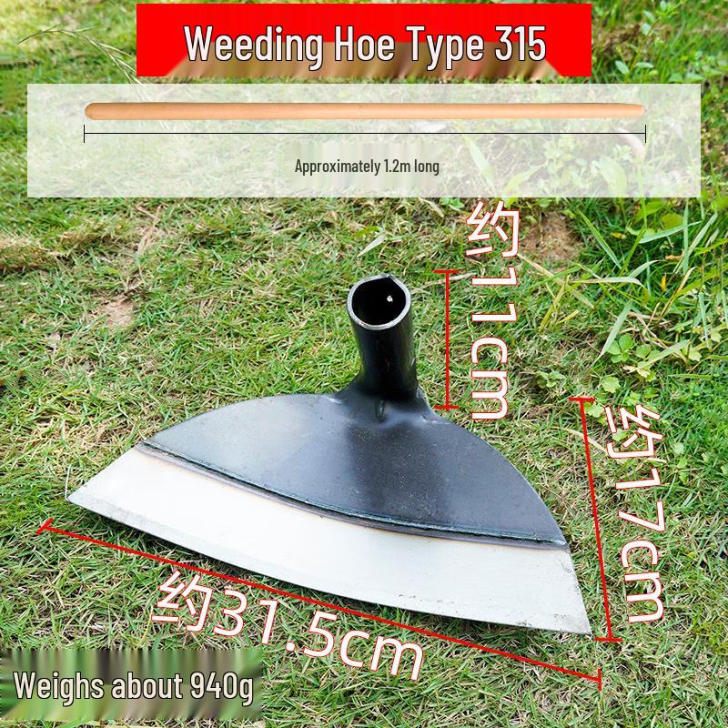 HEIXIE Manganese Steel Weeding Hoes and Wooden Handles
