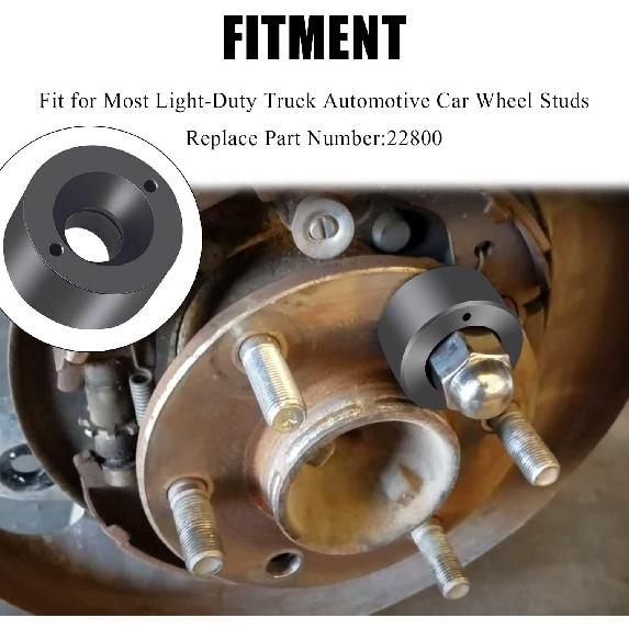Wheel Stud Taller Tool Replace 22800 Suitable For Most Light-Duty Truck Automotive Car Wheel Studs