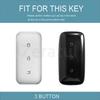 Auto Keyless Shell Full Cover Gun Grey For Geely Galaxy L6 A7 E8 M9 Starship 7 Car Specialized Car Key Case Protective Cover