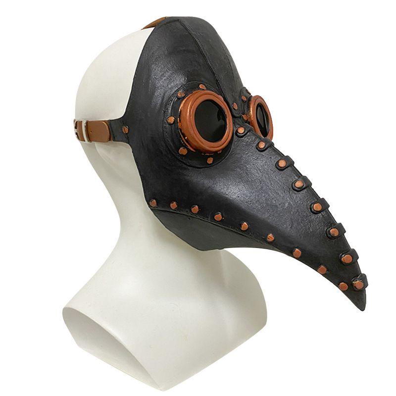 Intricately Designed Plague Doctor Bird Mask Perfect For Steampunk Halloween Costume