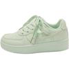 Star Board Shoes Women's 2025 Summer New American Platform Shoes Niche Students Sports Versatile Casual White Shoes