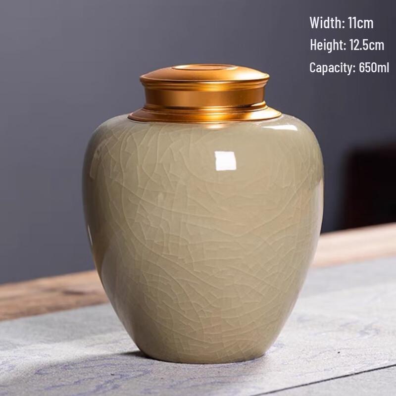 Handun Ceramic Tea Storage Jar