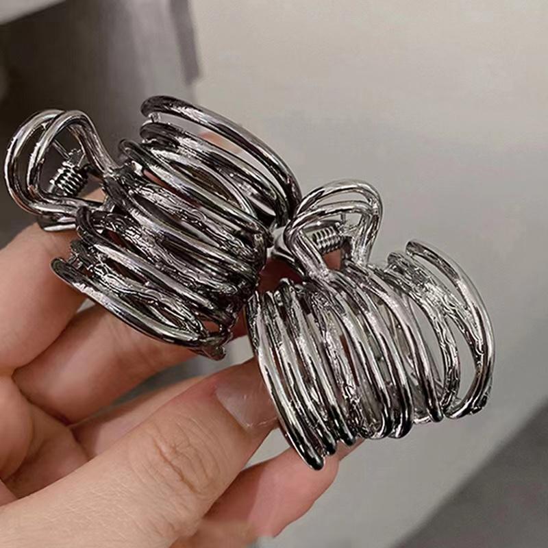 High Ponytail Clips For Women Fashion Irregular Metal Claw Advanced Sense Clamps Girl Fixed Hairpin Claw Clip Hair Accessories