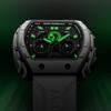 Mark Fairwhale 5670 Men's Top Design Quartz Tonneau Multifunction Chronograph Waterproof Silicone Sports Quartz Watch for Men