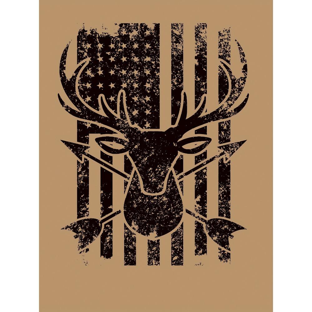 Casual Deer Print Pattern Printed Children's Hoodie Fashionable Boys' Long Sleeved Sweatshirt Boys' Hoodie, Comfortable Outdoor Casual Sportswear