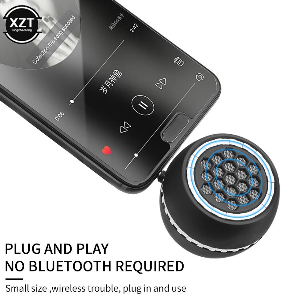 Altoparlante Telefonico Portatile Wireless Altoparlante Esterno Jack Universale da 3,5 mm Mini Scatola Sonora Forniture per Smartphone Tablet Laptop MP3/4