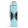1PC Celtic Knot Coin Badge Print 750ml Color Plastic Sports Water Bottle Leakproof Flip Straw Lid Suitable for Sports Office Home Use