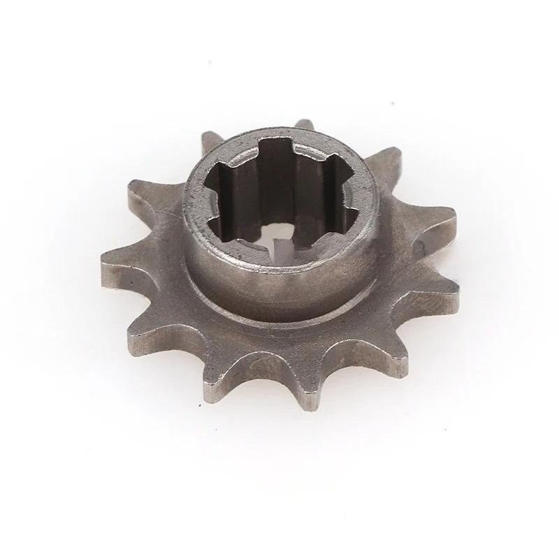 T8F 126 Links Metal Chain 11Tooth Sprocket Chain Plate For 49cc Gas Electric Scooter Dirt Pit Bike Moto Clutch Gear Accessory