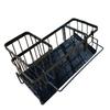 Layered Kitchen Storage Rack Carbon Steel Countertop Organizer Sturdy Sponge Holder  Bathroom