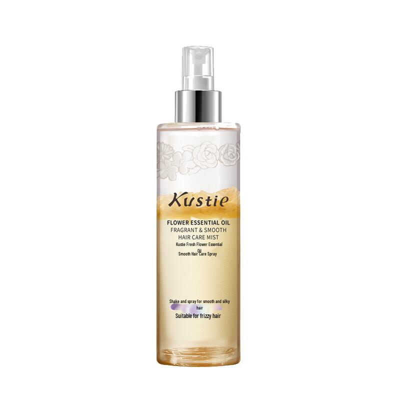 Kustie Floral Essential Oil Fragrance Hair Spray 120ml