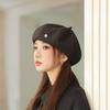 New Beret Women's Autumn and Winter Retro Star Anise Painter Hat