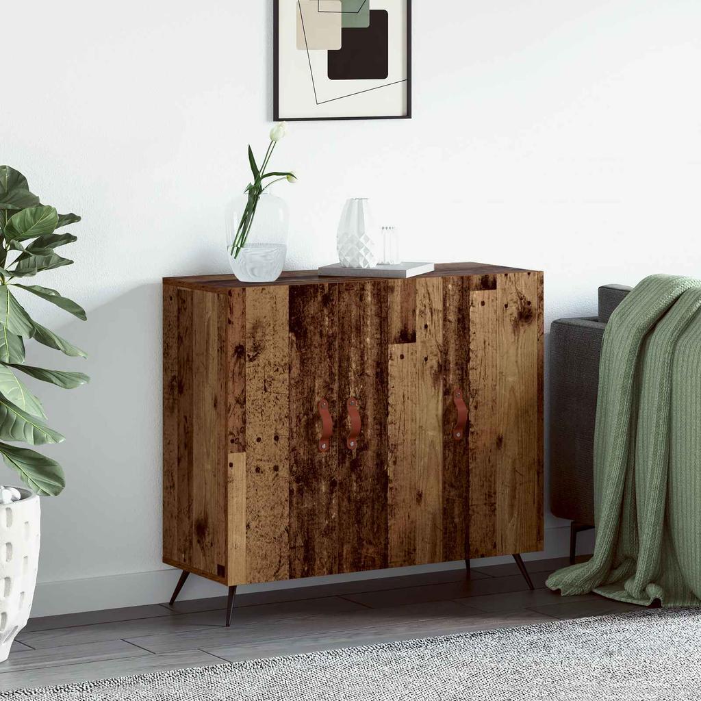 Reclaimed Wood Sideboard 89.5 x 34 x 80 cm Wood Based Material