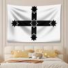 Eureka Flag Tapestry Custom Home Living Room Bedroom Wall Decor Wallpaper Backdrop Cloth With Clips