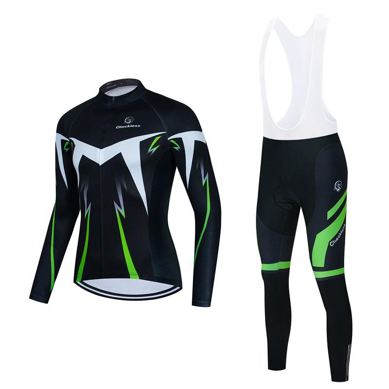Red Quick-dry Cycling Jersey Set 2026 Summer Long Sleeve Road Bicycle Cycling Clothing Ropa Ciclismo Breathable Men's MTB Bike Wear