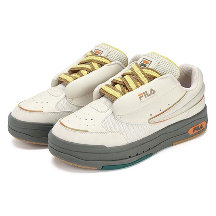 FILA Mix Casual Men White Grey F12M324203AWG