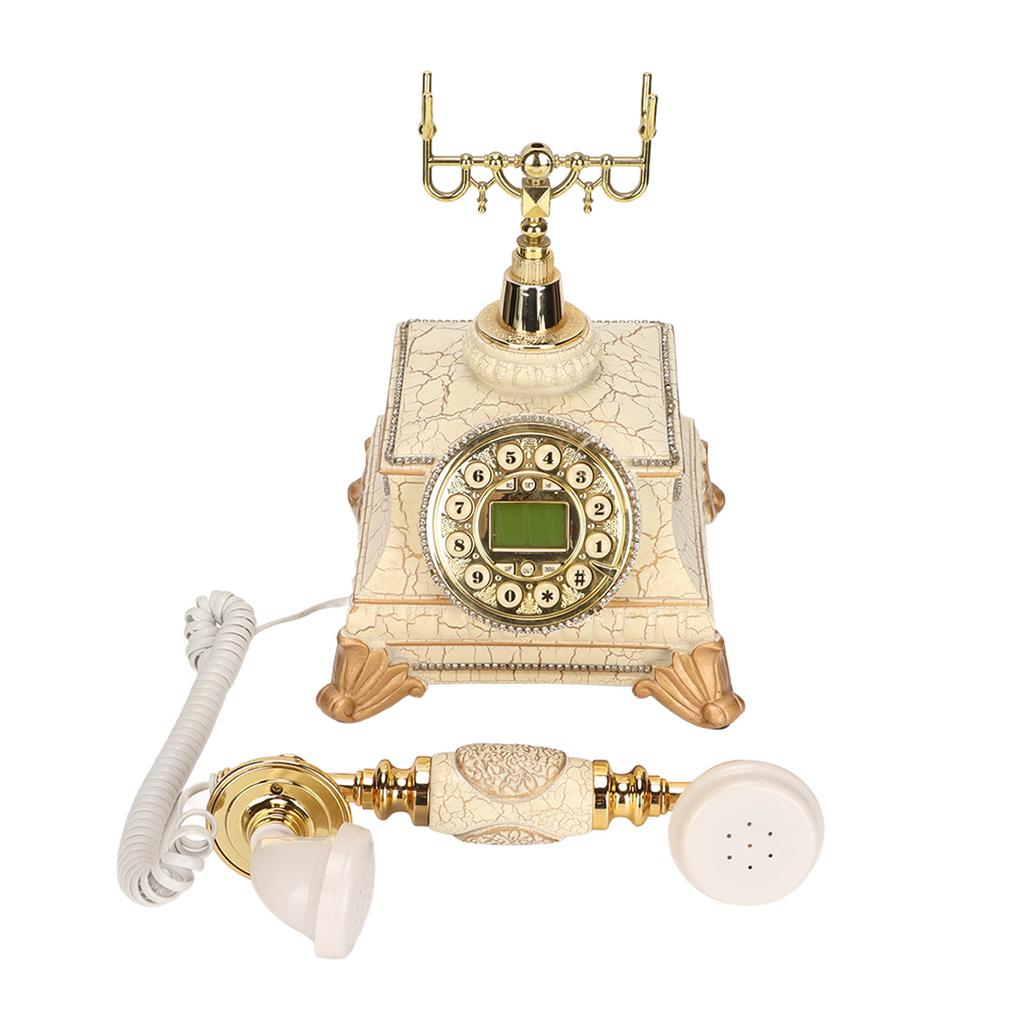 MS‑612A Telefon european de epocă Retro Telefon fix de modă veche pentru birou, cafenea, bar