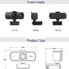 HD USB Webcam for Live Streaming & Conferencing with Built-In Microphone & WiFi, Driver-Free.