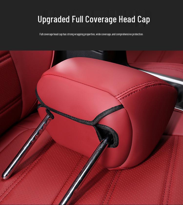 Custom Leather Seat Cover for Honda CRV, XRV, Vezel, Breeze, Integra - Full Wrap Design