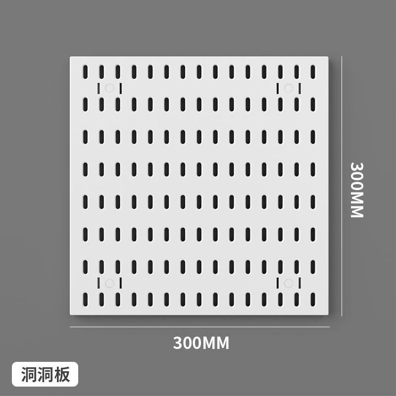 Nonperforated Bathroom and Kitchen Storage Rack,hook Hole Plate Accessories,wall Mounted Esports Storage Rack for Game Storage