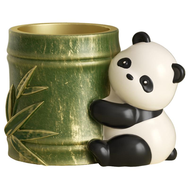 Chengdu Panda Souvenir Pen Holder - Creative Cultural Gift for Teachers and Graduates