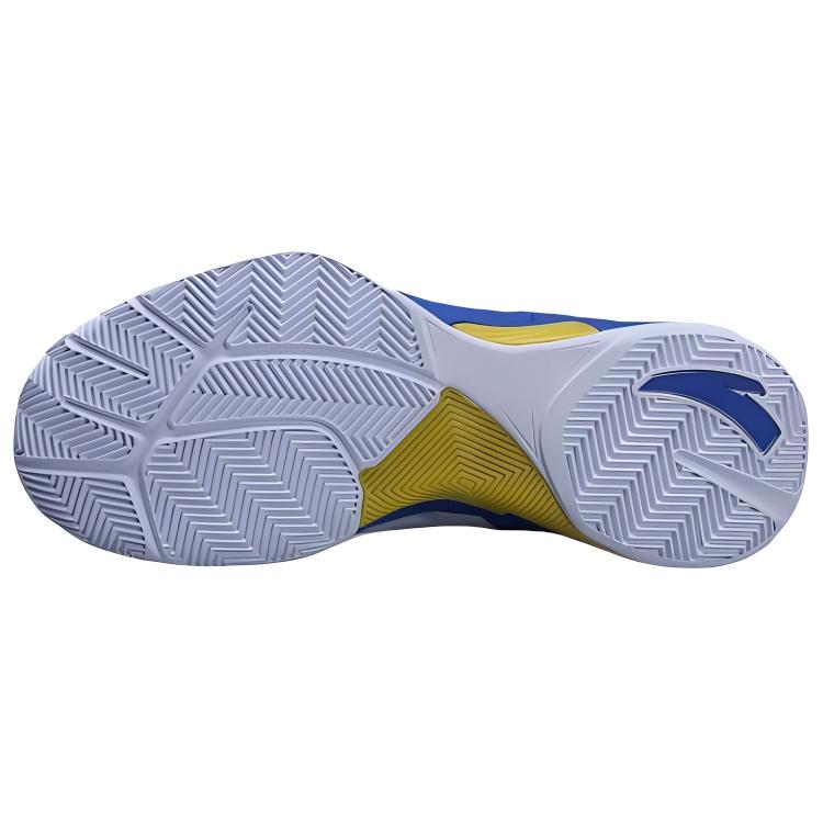 Anta Thompson KT Basketball Series Comfortable Fashion Slip Resistant Durable High Top Basketball Shoes Men Sneakers White Blue Yellow 11611109-1